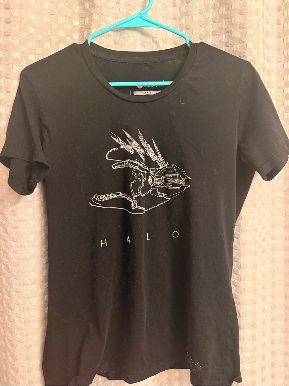 Halo Black Graphic Short Sleeve Tee